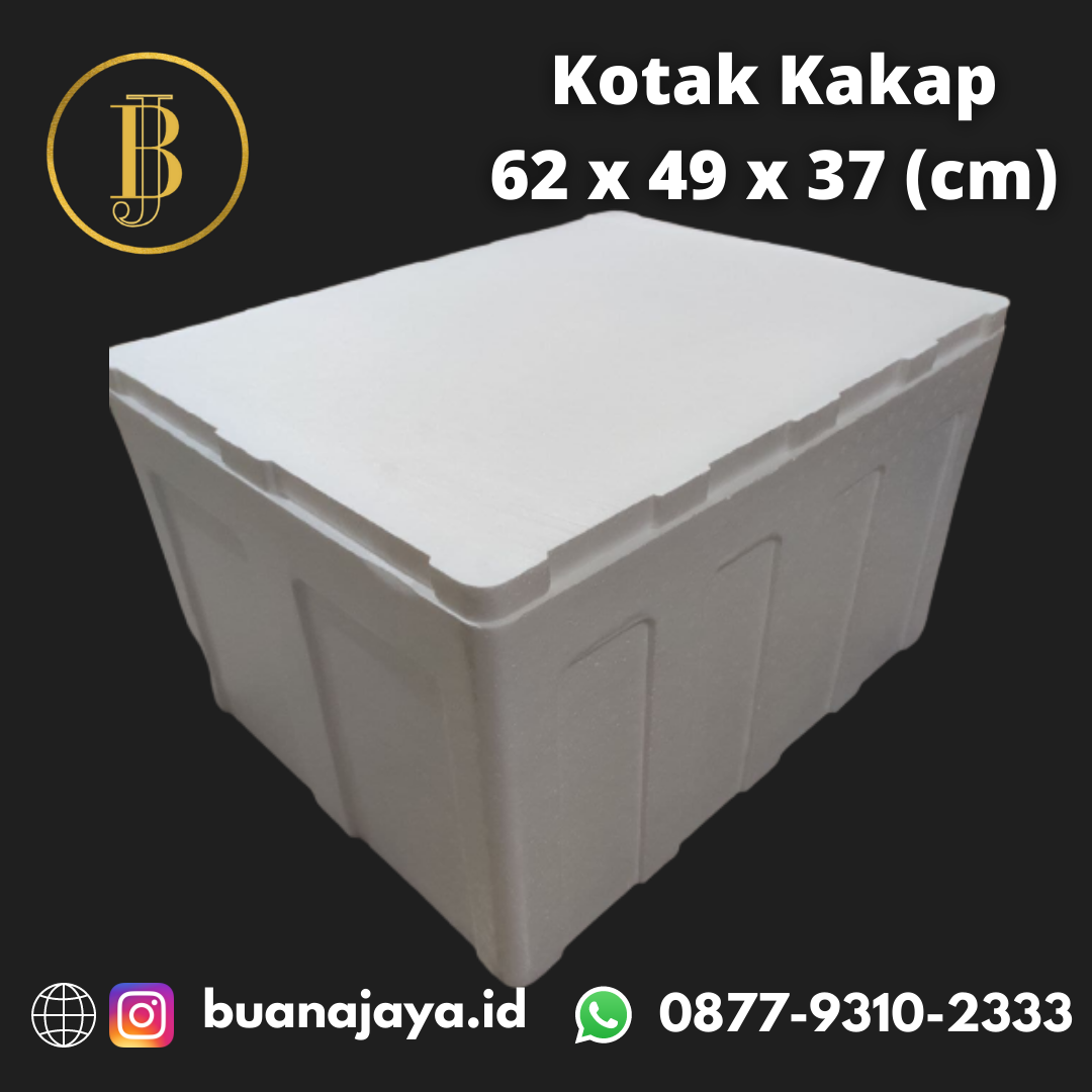 Kotak Styrofoam Kakap (62 x 49 x 37 cm)